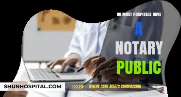 Notary Services: Are They Available in Hospitals?