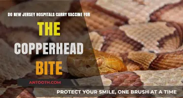Do New Jersey Hospitals Stock Copperhead Bite Vaccines?
