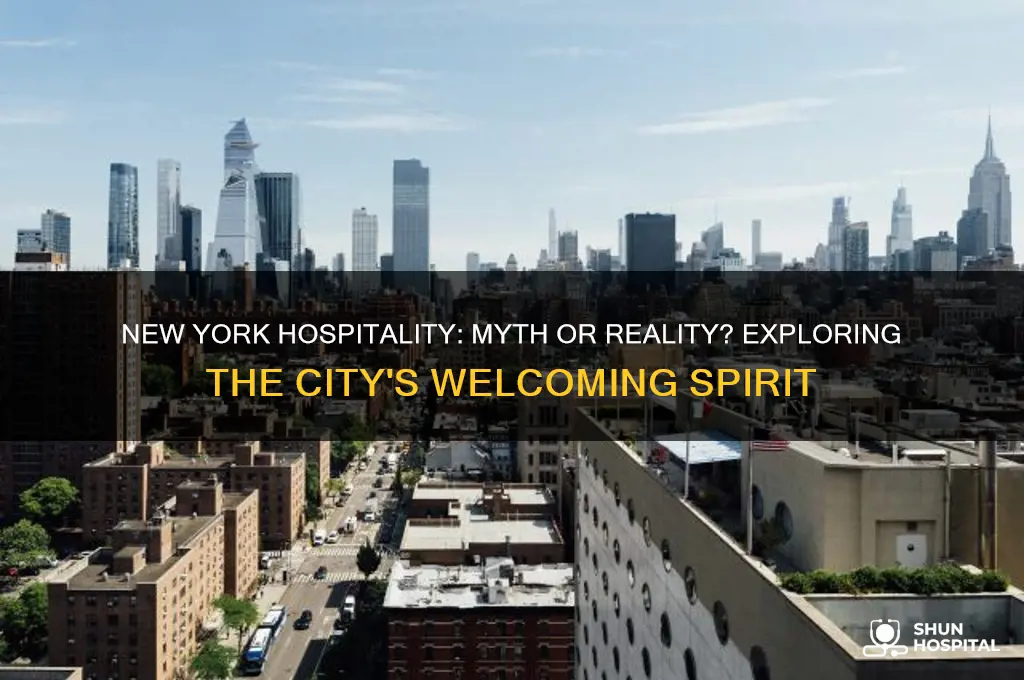 do new yorkers have hospitality