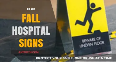 Prevent Falls: Essential Hospital Signage for Patient Safety and Care