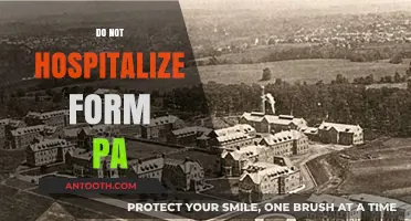 Understanding Pennsylvania's Do Not Hospitalize Form: A Comprehensive Guide