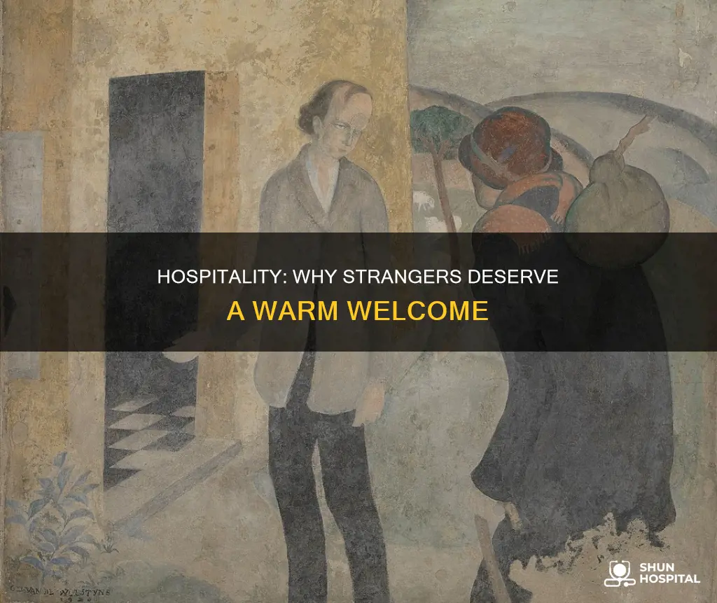 do not regnect show hospitality to strangers