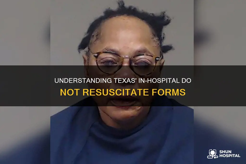 do not resuscitate form texas in-hospital
