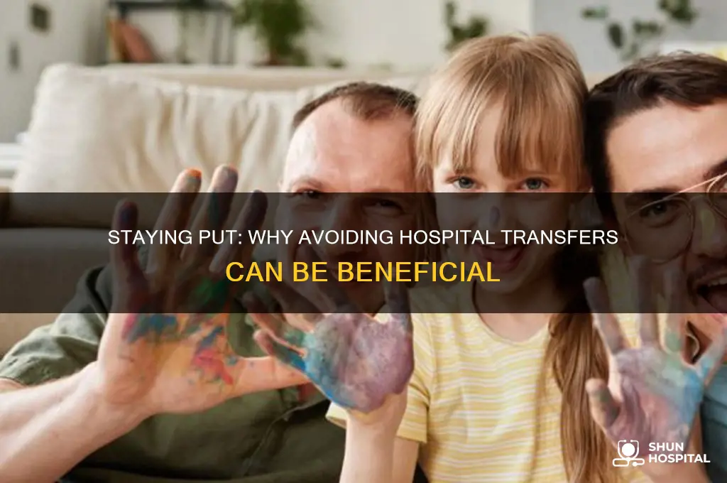 do not transfer to hospital