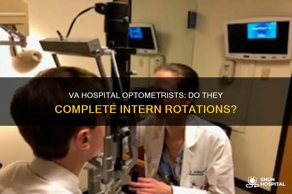 do optometrist at the va hospitals do intern rotation