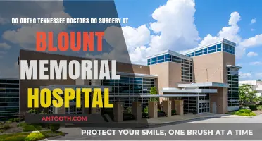 Ortho Tennessee Doctors: Surgical Services at Blount Memorial Hospital?