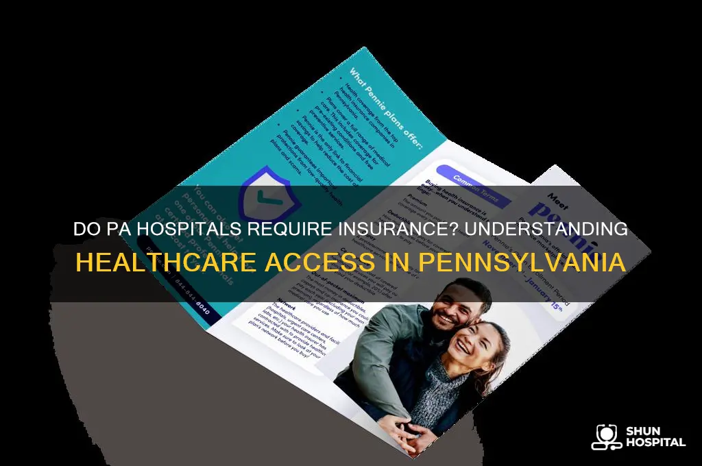do pa hospitals require insurance