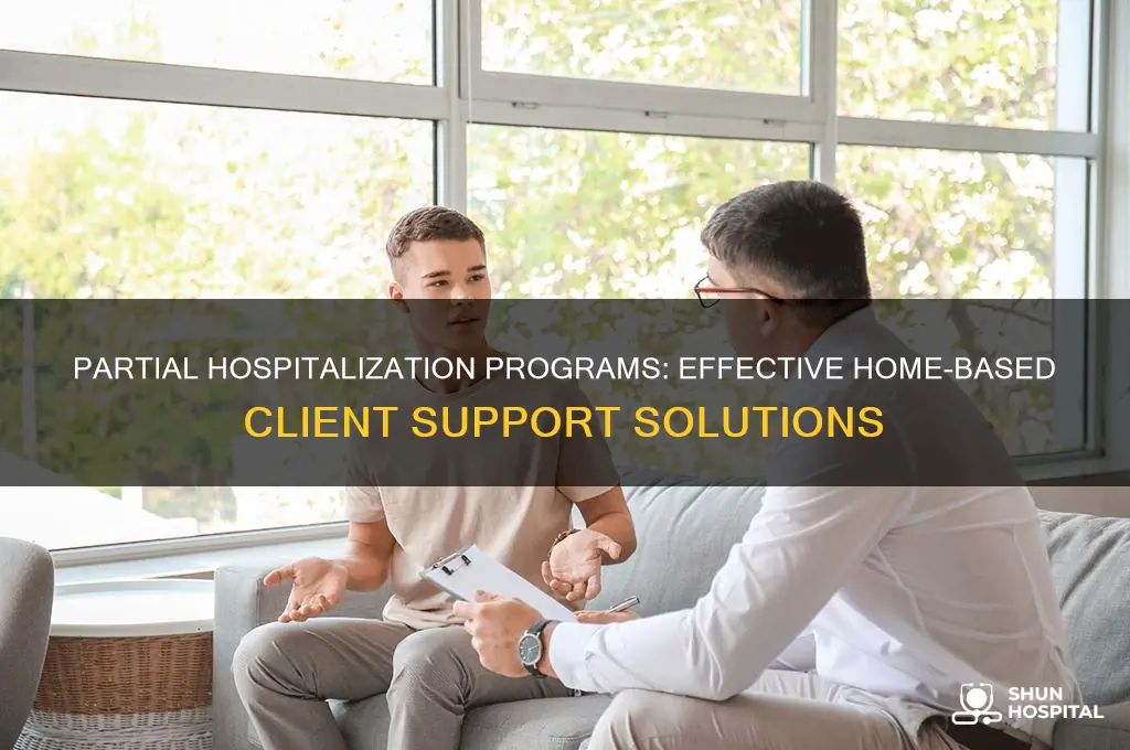 do partial hospitalization programs offer the client help at home