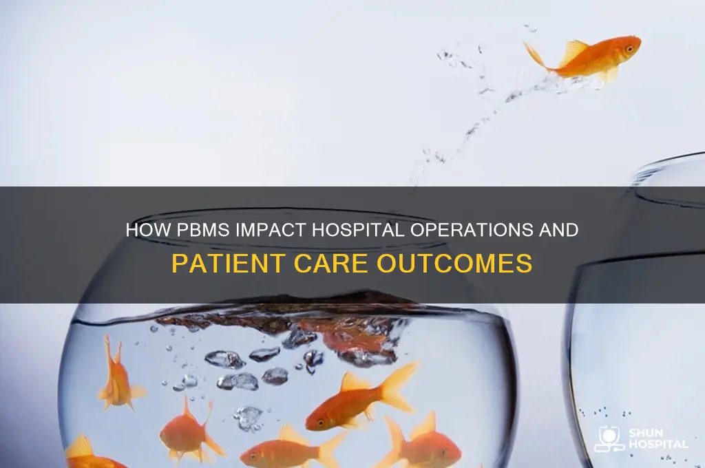 do pbms affect hospitals