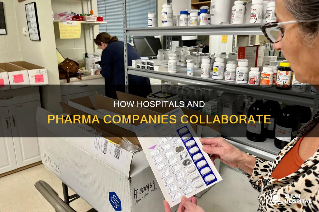 do pharmaceutical companies give money to hospitals
