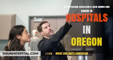 Oregon Hospital Admitting Orders: Can Physician Assistants Sign Them?