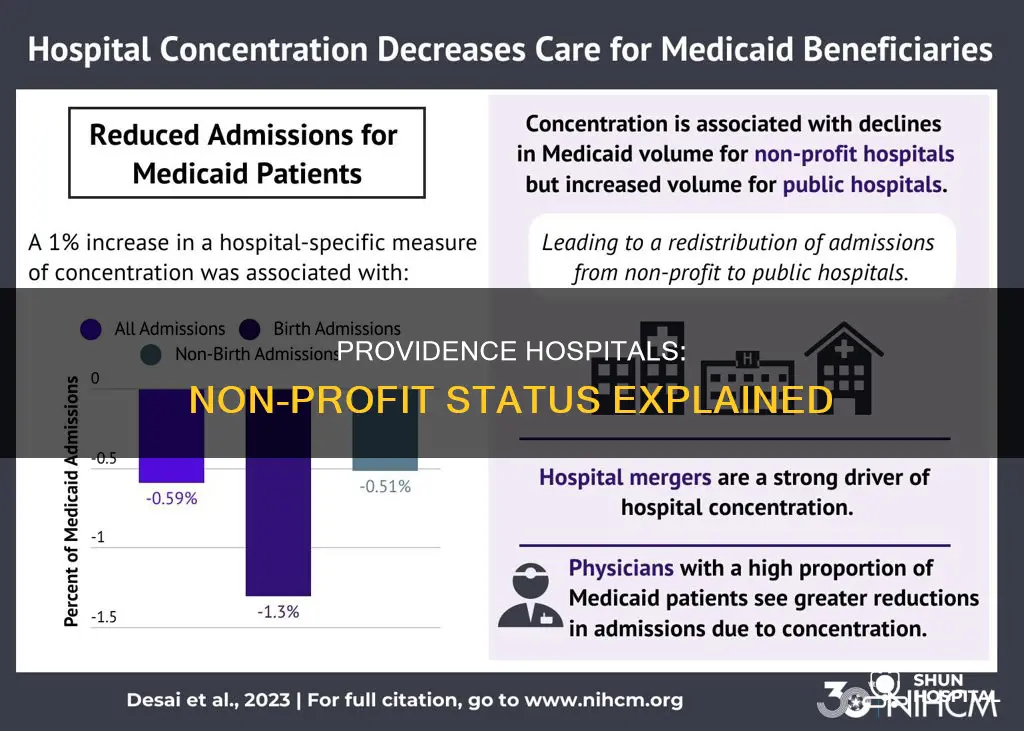 do prvidence hospitals have non prifit status