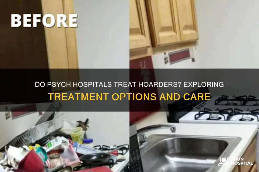 do psych hospitals treat hoarders