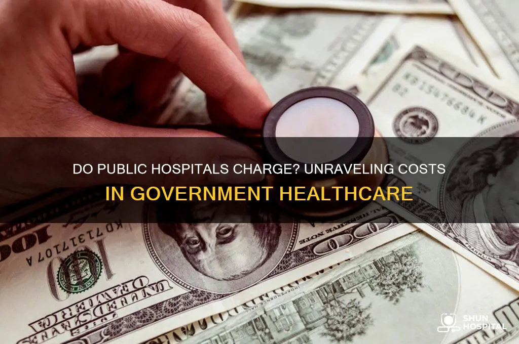 do public hospitals charge