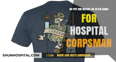 Hospital Corpsman Etiquette: HM Before or After Name?