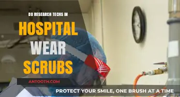 Do Research Techs Wear Scrubs in Hospitals?