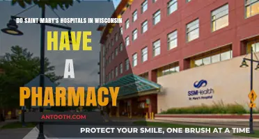 Do Saint Mary's Hospitals in Wisconsin Offer On-Site Pharmacy Services?