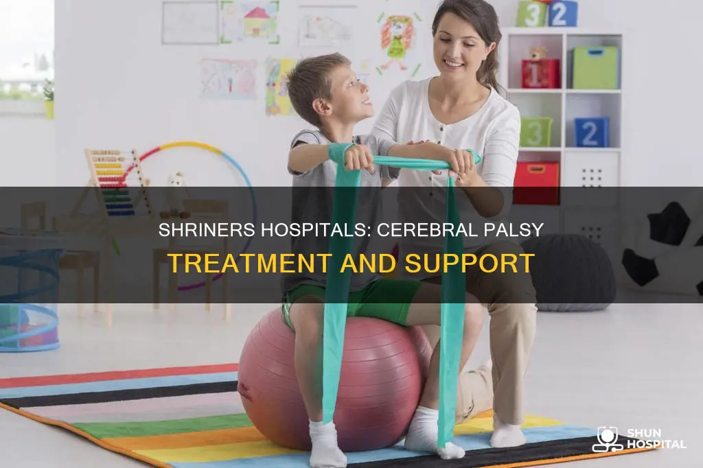 do shriners hospitals help with cerebral palsy