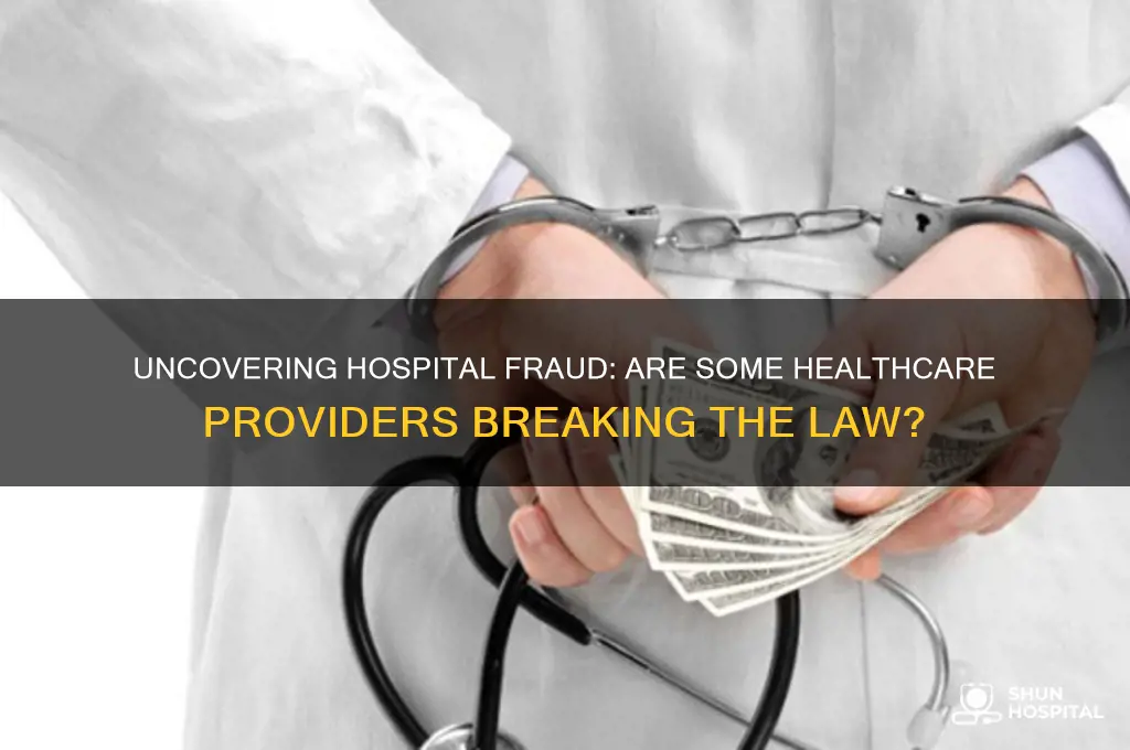 do some hospitals commit fraud