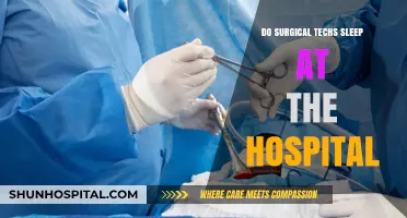 Where Do Surgical Techs Sleep?