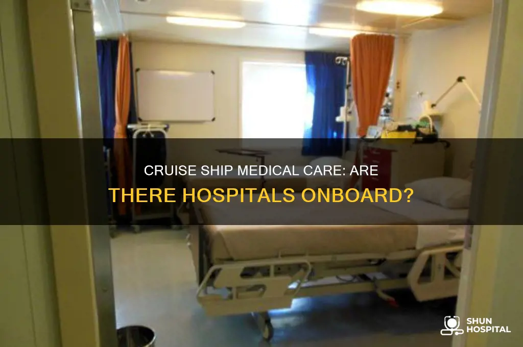 do the have a hospital on a cruise ship