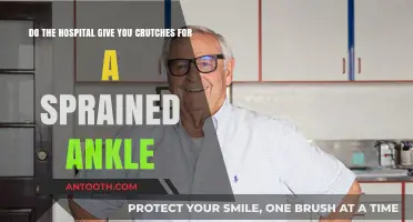 Do Hospitals Provide Crutches for a Sprained Ankle? Find Out Here