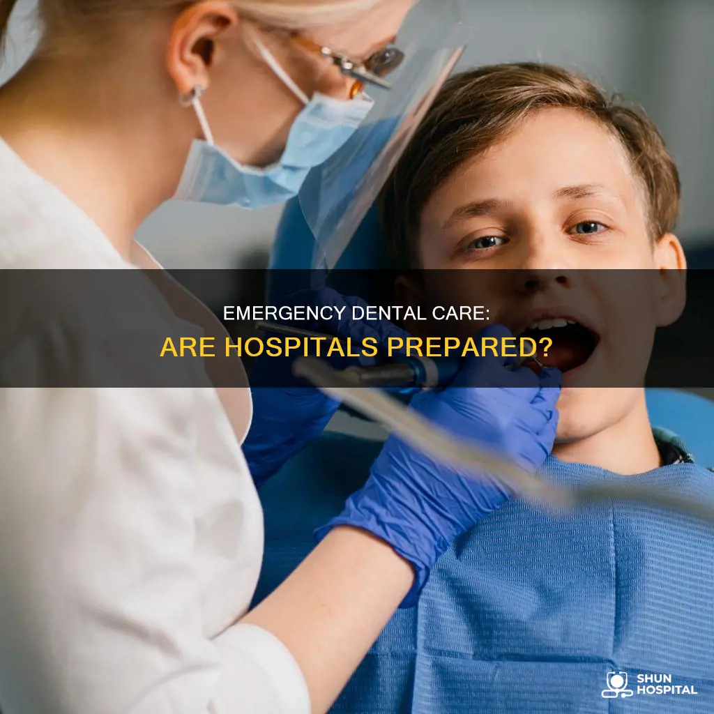 do the hospitals have a emerenge dentists