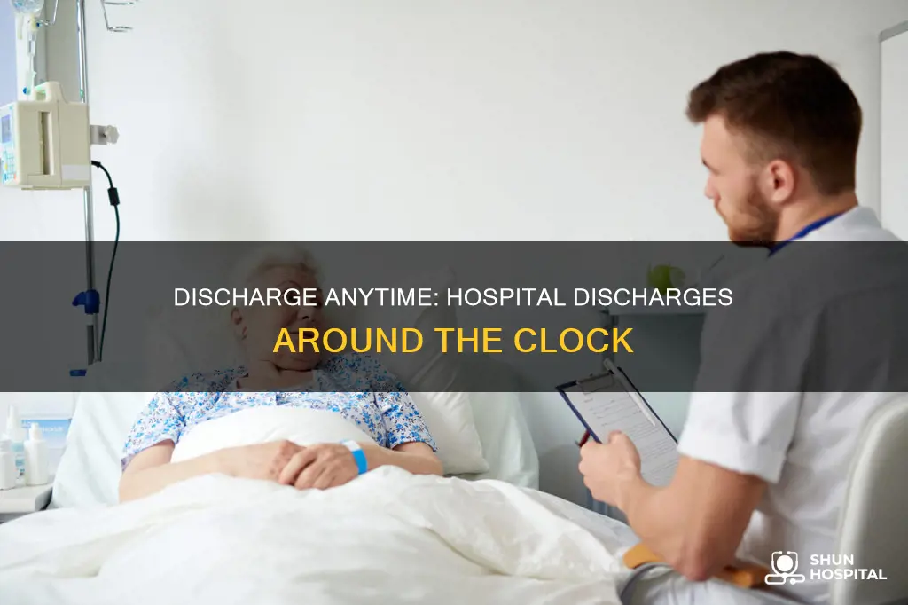 do they discharge from hospital at night
