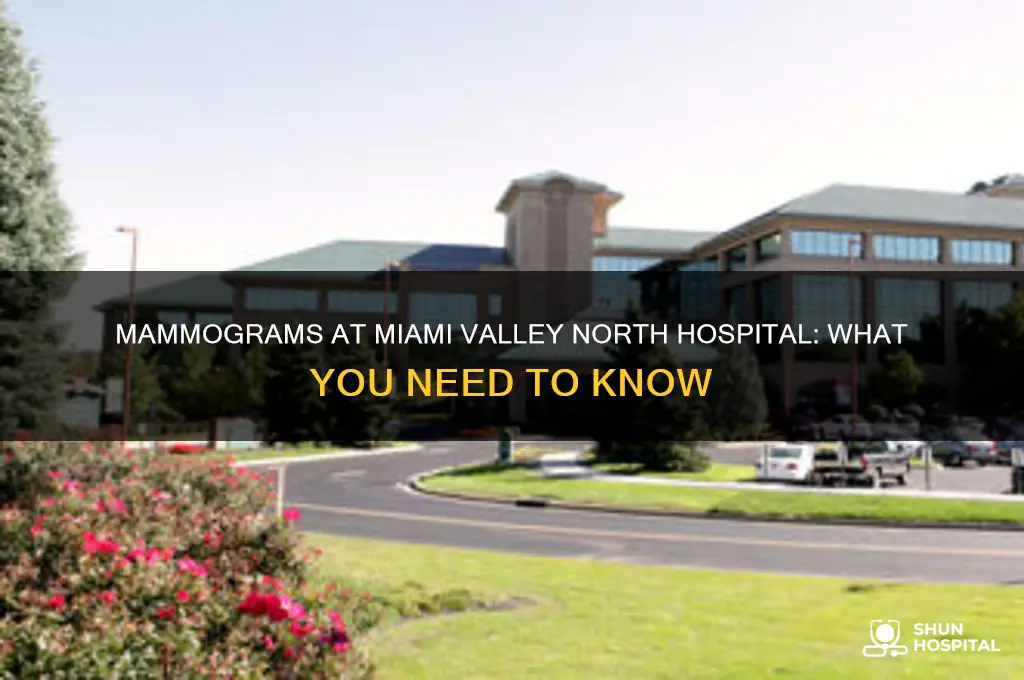 do they do mammograms at miami valley north hospital