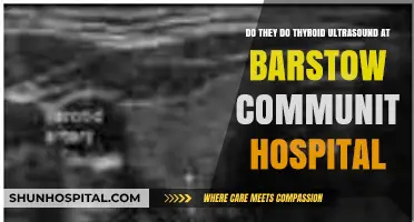 Thyroid Ultrasound Services at Barstow Community Hospital: What to Expect
