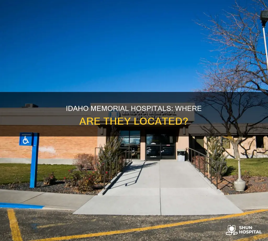 do they have memorial hospitals in idaho