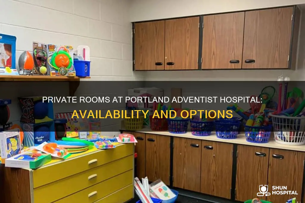 do they have private rooms at portland adventist hospital