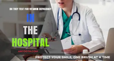 Hospital Vitamin Deficiency Testing: What You Need to Know