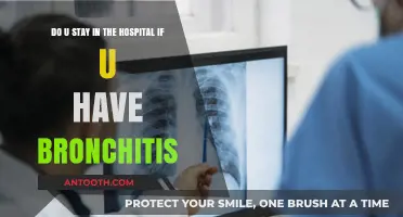Bronchitis Hospitalization: When to Stay and When to Go Home