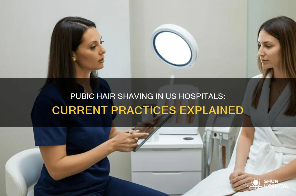 do us hospital still practice shaving of pubic hair