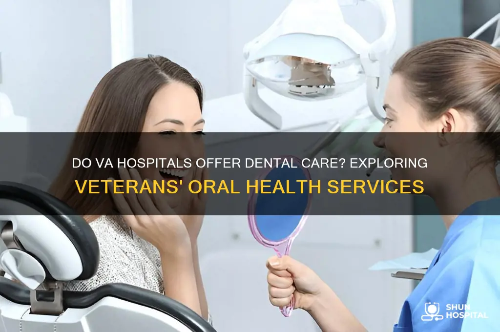 do va hospitals have dentists