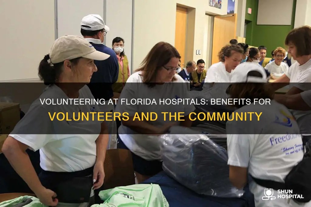 do volunteers benefits florida hospital