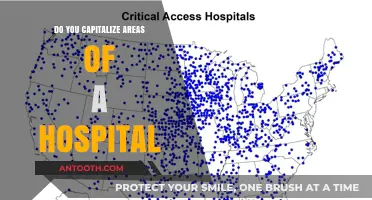 Hospital Hierarchy: Capitalization Rules for Different Departments