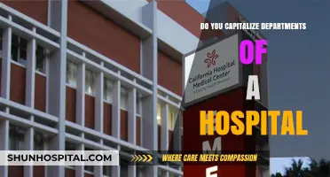 Hospital Departments: Capitalization Rules and Best Practices