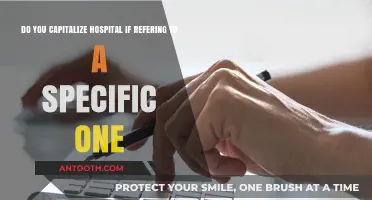 Capitalizing Hospital Names: Specific Rules for Proper Usage