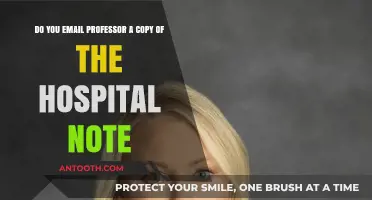 Should You Email Professors Your Hospital Note? A Guide for Students