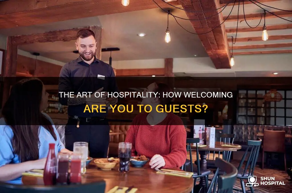 do you give hospitality