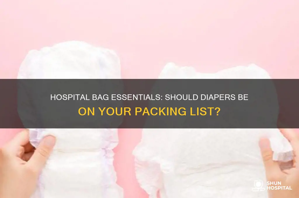 do you have to bring diapers to the hospital