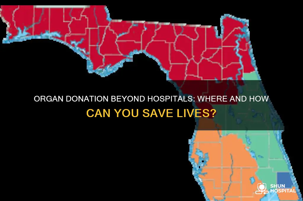 do you have to die in hospital to donate organs