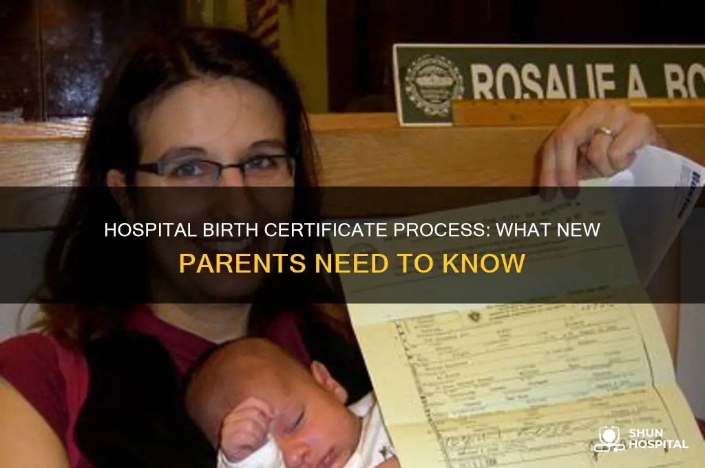 do you have to fill out birth certificate at hospital