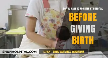 Hospital Registration for Childbirth: Is Pre-Registration Necessary?
