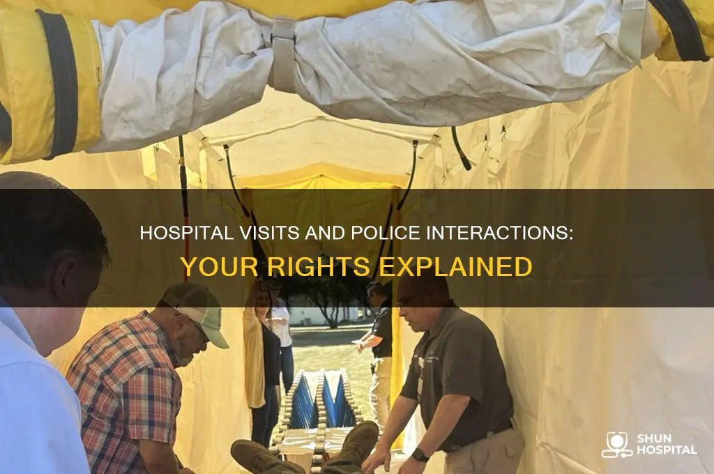 do you have to talk to police if hospital