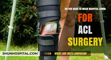 ACL Surgery Attire: Hospital Gown Requirement Explained