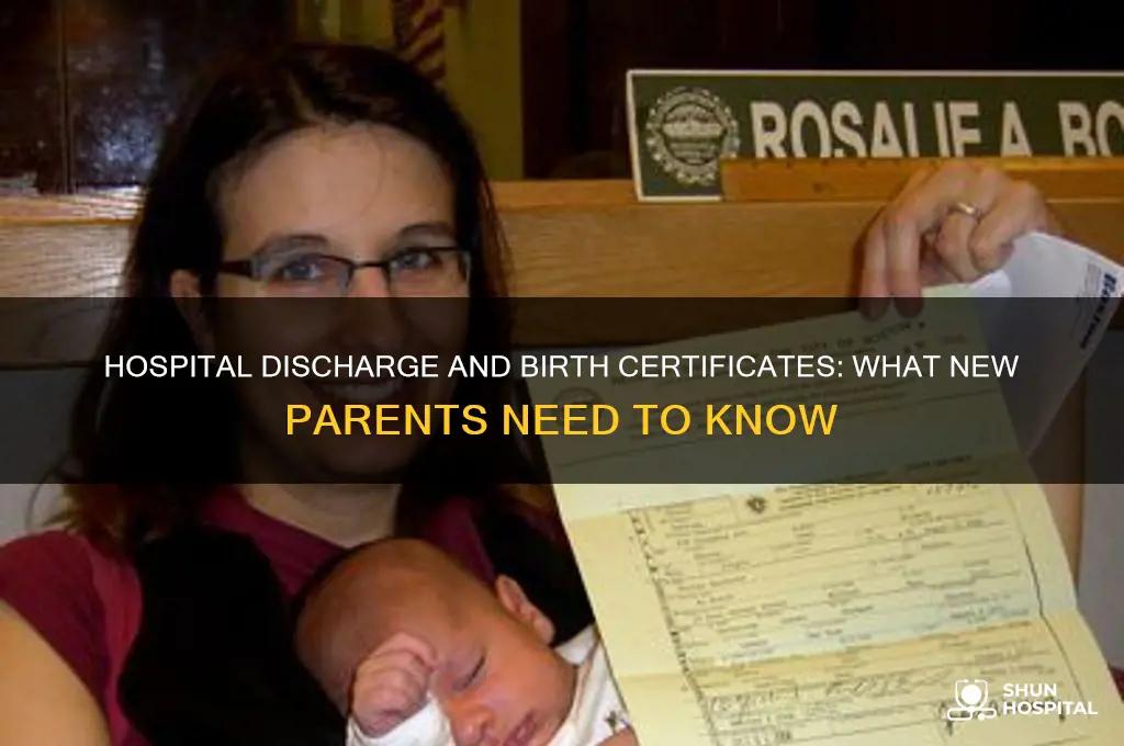do you leave the hospital with a birth certificate