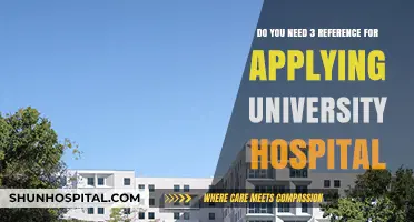 Applying to University Hospitals: Are Three References Really Necessary?